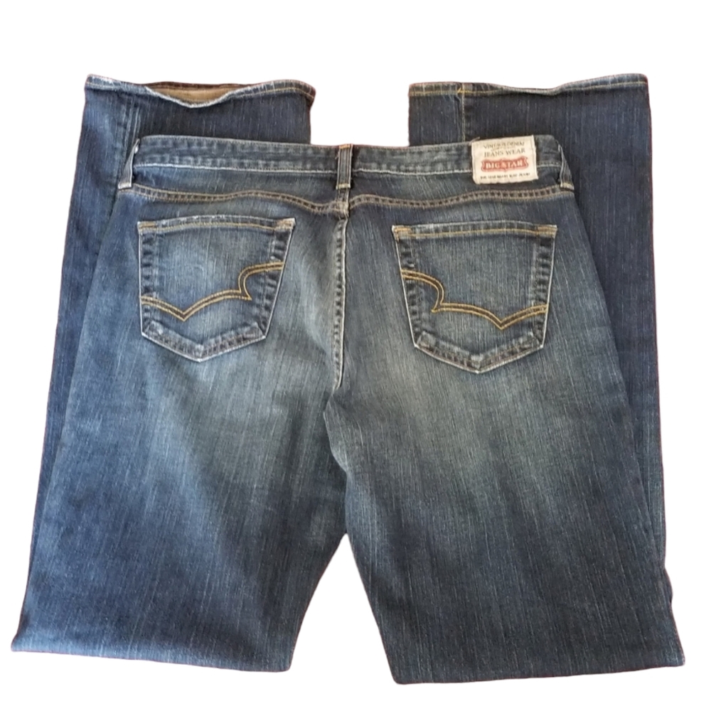 Big Star Lou Easy Boot Jeans Size 31 Vintage